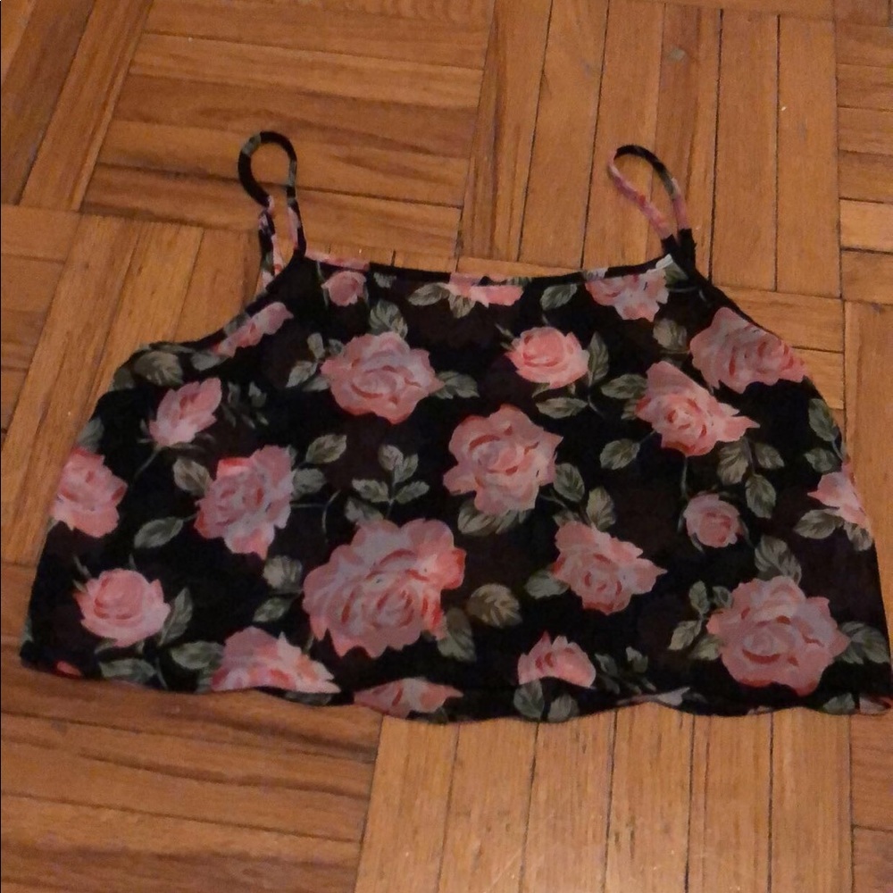 Cropped tank top